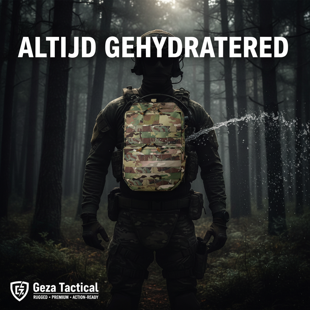 Tactische Molle Hydratatiepack 3L Hydratatiedrager Waterreservoir Tas